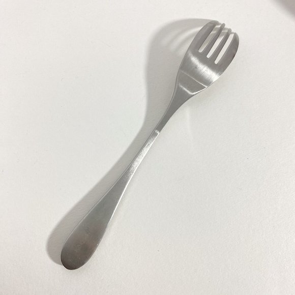 Knork Brushed Stainless Steel Matte Finish Flatware Dinner Fork - Picture 4 of 7